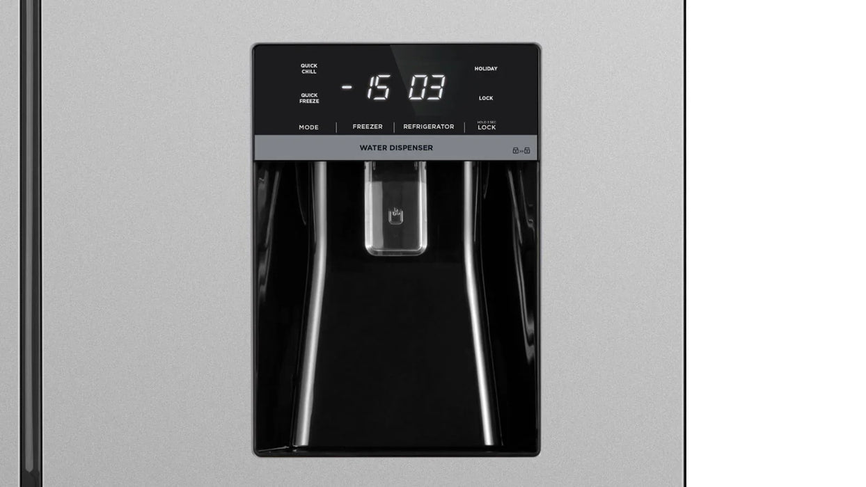 Westinghouse 492L quad door fridge, silver with in-door water dispenser, refilla - LX2001 - Homewares, Outdoor, Phone Accessories, Cases, Speakers, Headphones + More -