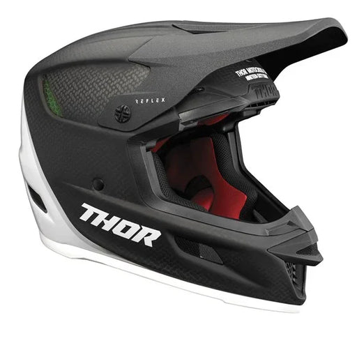 HELMET THOR MX S21 & S22 REFLEX CARBON POLAR BLACK/WHITE MEDIUM - LX2001 - Homewares, Outdoor, Phone Accessories, Cases, Speakers, Headphones + More -