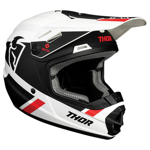 Helmet S24 Thor Mx Sector Split Youth Mips White Black Small - LX2001 - Homewares, Outdoor, Phone Accessories, Cases, Speakers, Headphones + More -