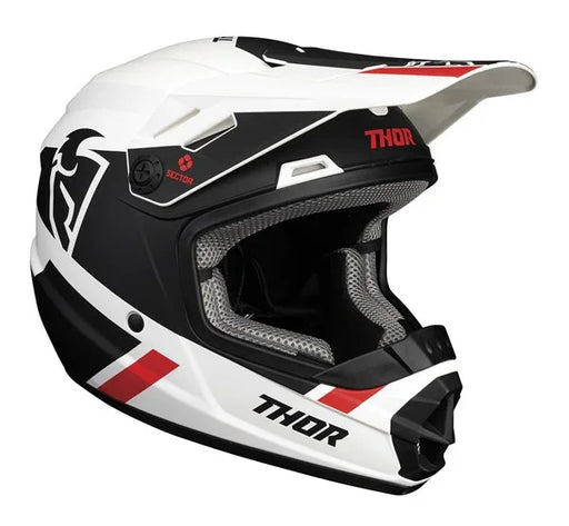HELMET S21Y & S22Y THOR MX SECTOR SPLIT YOUTH MIPS WHITE BLACK MEDIUM - LX2001 - Homewares, Outdoor, Phone Accessories, Cases, Speakers, Headphones + More -