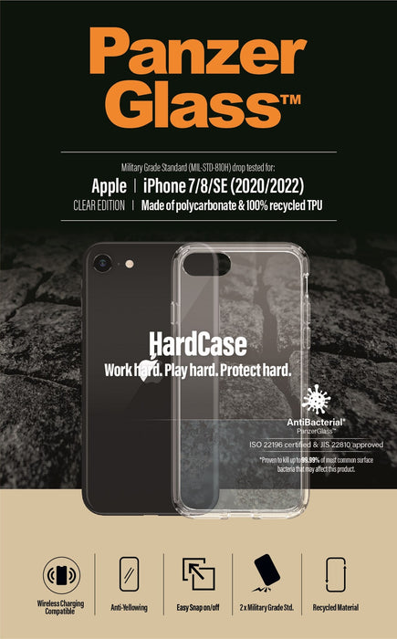 PanzerGlass Clear Case iPhone SE (2020/2022) 7 8