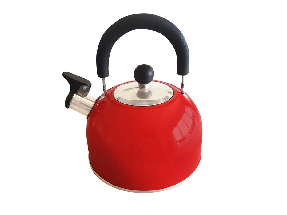Southern Alps Whistling Red Kettle 1.5L - LX2001 - Homewares, Outdoor, Phone Accessories, Cases, Speakers, Headphones + More -
