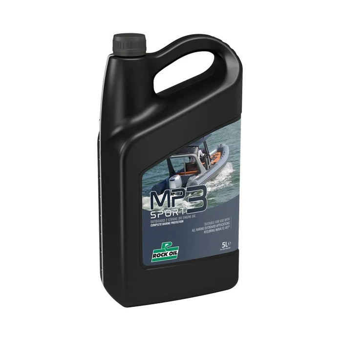 Rock Oil Mp3 Sport Semi Synthetic 2 Stroke Marine Outboard Oil - 5L - LX2001 - Homewares, Outdoor, Phone Accessories, Cases, Speakers, Headphones + More -