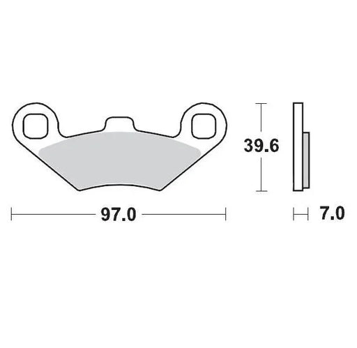 BRAKE PADS MOTO MASTER PRO SINTERED FRONT AND REAR FOR POLARIS - LX2001 - Homewares, Outdoor, Phone Accessories, Cases, Speakers, Headphones + More -