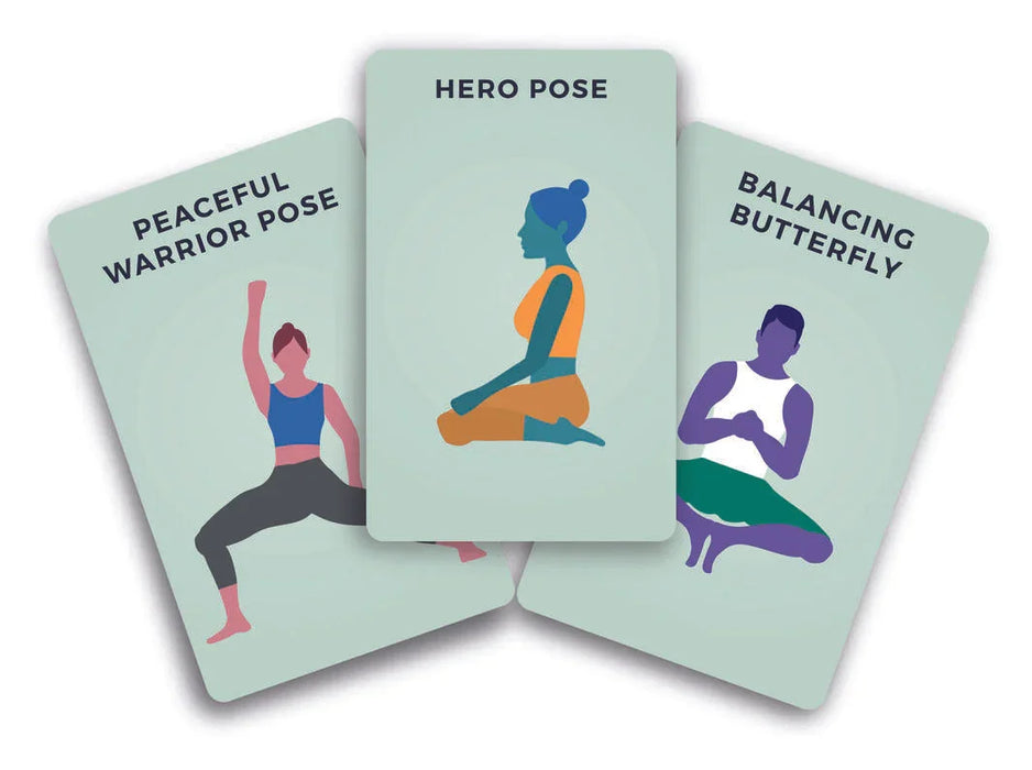 100 Yoga Poses Cards - LX2001 - Homewares, Outdoor, Phone Accessories, Cases, Speakers, Headphones + More -