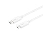 3sixT Charge & Sync Cable USB-C to USB-C PD 1m White - LX2001 - Homewares, Outdoor, Phone Accessories, Cases, Speakers, Headphones + More -