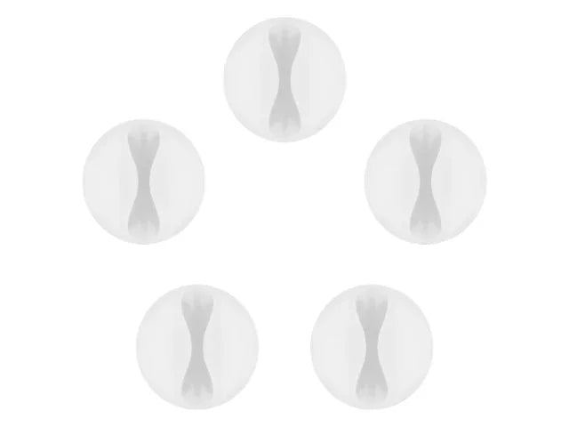 Goobay Cable Management 1 Slot white - LX2001 - Homewares, Outdoor, Phone Accessories, Cases, Speakers, Headphones + More -