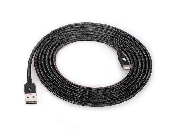 Griffin USB to Lightning Cable Premium 5ft / 1.5m Black - LX2001 - Homewares, Outdoor, Phone Accessories, Cases, Speakers, Headphones + More -