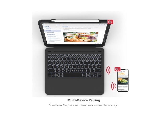 Zagg Keyboard Slim Black Go Apple iPad Pro 11"