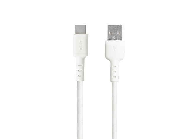 3sixT Tough USB-A to USB-C (v2.0) Cable 1.2m - White