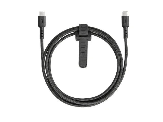 3sixT Tough USB-C to USB-C (v2.0) Cable 1.2m - Black - LX2001 - Homewares, Outdoor, Phone Accessories, Cases, Speakers, Headphones + More -