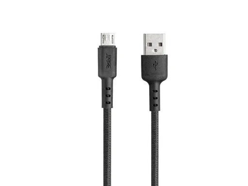 3sixT Tough USB-A to Micro USB Cable 1.2m - Black - LX2001 - Homewares, Outdoor, Phone Accessories, Cases, Speakers, Headphones + More -