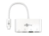 Goobay USB-C Multiport Adapt (HDMI + Ethernet, PD) 3A 60W - LX2001 - Homewares, Outdoor, Phone Accessories, Cases, Speakers, Headphones + More -