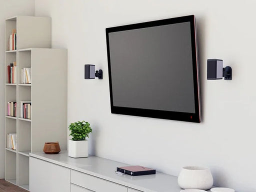 Goobay - TV WH SpeakerMount (2pcs) black BOX - LX2001 - Homewares, Outdoor, Phone Accessories, Cases, Speakers, Headphones + More -