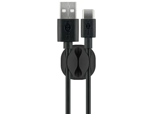 Goobay Cable Management 3 Slots, black - LX2001 - Homewares, Outdoor, Phone Accessories, Cases, Speakers, Headphones + More -