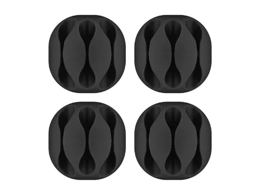 Goobay Cable Management 3 Slots, black - LX2001 - Homewares, Outdoor, Phone Accessories, Cases, Speakers, Headphones + More -