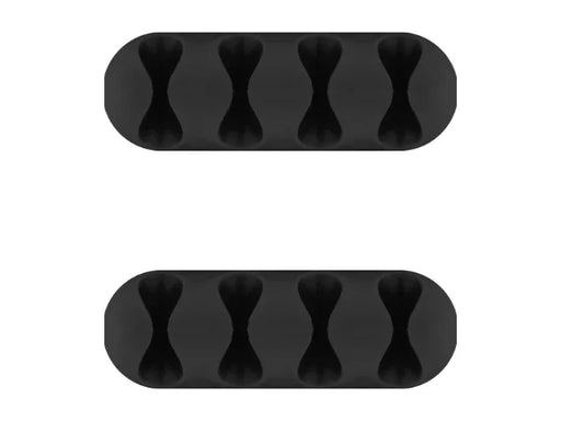 Goobay Cable Management 4 Slots, black - LX2001 - Homewares, Outdoor, Phone Accessories, Cases, Speakers, Headphones + More -