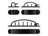 Goobay Cable Management Clip SET 6-pcs, black - LX2001 - Homewares, Outdoor, Phone Accessories, Cases, Speakers, Headphones + More -
