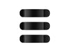 Goobay Cable Management Clip 3 Slots SET 3-pcs, black - LX2001 - Homewares, Outdoor, Phone Accessories, Cases, Speakers, Headphones + More -