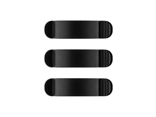 Goobay Cable Management Clip 3 Slots SET 3-pcs, black - LX2001 - Homewares, Outdoor, Phone Accessories, Cases, Speakers, Headphones + More -