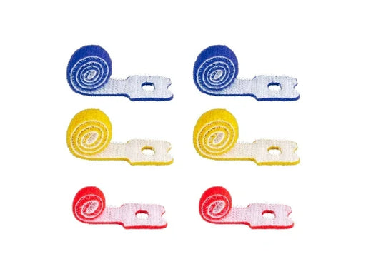 Goobay Cable Management Hook & Loop SET 6-pcs - LX2001 - Homewares, Outdoor, Phone Accessories, Cases, Speakers, Headphones + More -