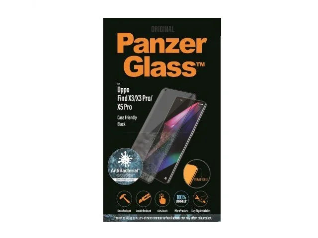 PanzerGlass Screen Protector Oppo Find X3/ X3Pro/X5 Pro-Black - LX2001 - Homewares, Outdoor, Phone Accessories, Cases, Speakers, Headphones + More -