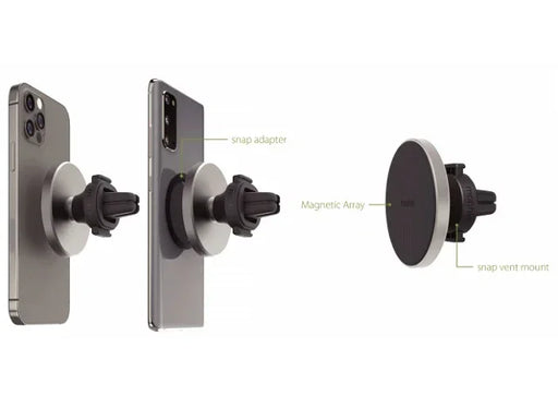 Mophie Snap vent mount - Black (non wireless) - LX2001 - Homewares, Outdoor, Phone Accessories, Cases, Speakers, Headphones + More -