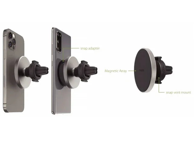 Mophie Snap vent mount - Black (non wireless) - LX2001 - Homewares, Outdoor, Phone Accessories, Cases, Speakers, Headphones + More -