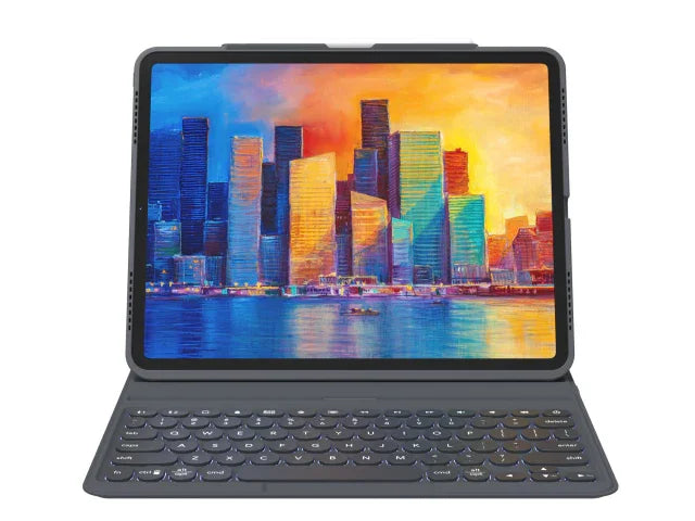 ZAGG Pro Keys Keyboard Case for Apple iPad 11" - Black / Gray - LX2001 - Homewares, Outdoor, Phone Accessories, Cases, Speakers, Headphones + More -