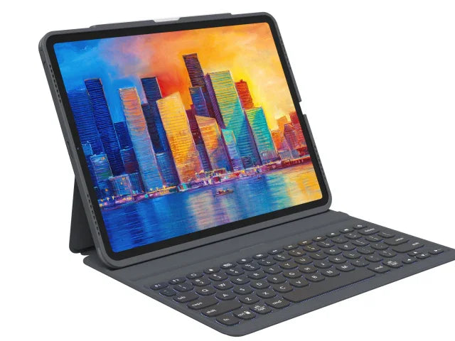 ZAGG Pro Keys Keyboard Case Apple iPad 12.9" - Black / Gray (Gen. 5, 4 & 3) - LX2001 - Homewares, Outdoor, Phone Accessories, Cases, Speakers, Headphones + More -