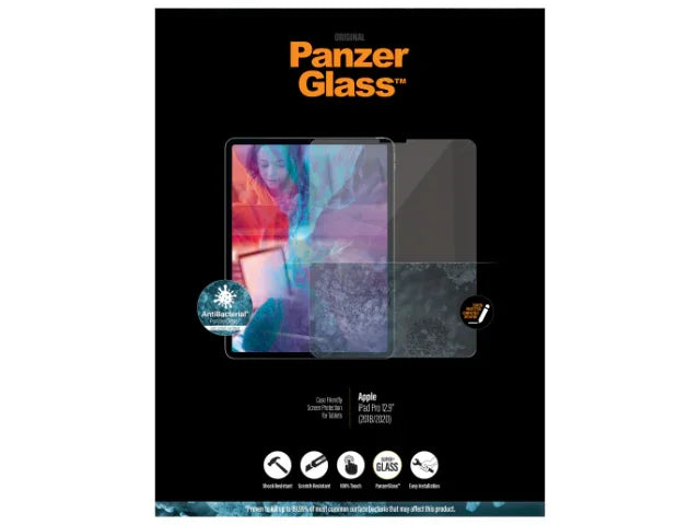 PanzerGlass Apple iPad Pro 12.9" 2018/2020 Glass Screen Protector - LX2001 - Homewares, Outdoor, Phone Accessories, Cases, Speakers, Headphones + More -