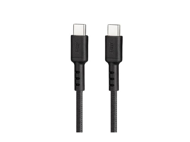 3sixT Tough USB-C to USB-C 5A Cable 1.2m - Black