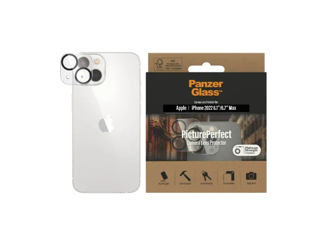 PanzerGlass PicturePerfect Cam Protector - iPhone 14/Plus - LX2001 - Homewares, Outdoor, Phone Accessories, Cases, Speakers, Headphones + More -