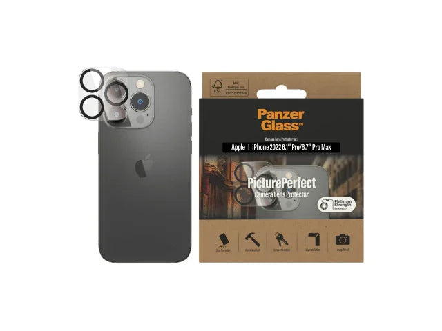 PanzerGlass PicturePerfect Cam Protector-iPhone 14Pro/ProMax - LX2001 - Homewares, Outdoor, Phone Accessories, Cases, Speakers, Headphones + More -