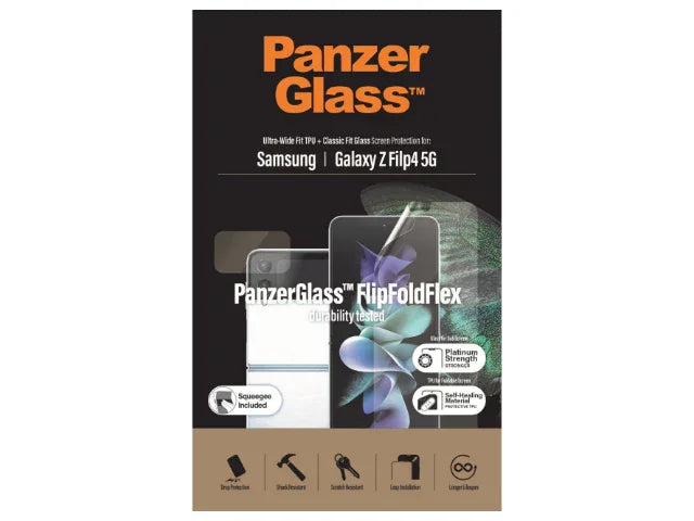 PanzerGlass TPU Case + Glass Samsung Galaxy Z Flip 4 5G - LX2001 - Homewares, Outdoor, Phone Accessories, Cases, Speakers, Headphones + More -