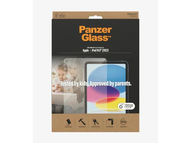 PanzerGlass Ultra-Wide fit - iPad 10.9 10.9" Gen 10 10th Glass Screen Protector - LX2001 - Homewares, Outdoor, Phone Accessories, Cases, Speakers, Headphones + More -