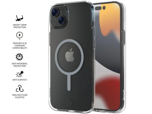 3sixT PureFlex+ CAse Apple IPhone 15 Plus Case - Clear - LX2001 - Homewares, Outdoor, Phone Accessories, Cases, Speakers, Headphones + More -