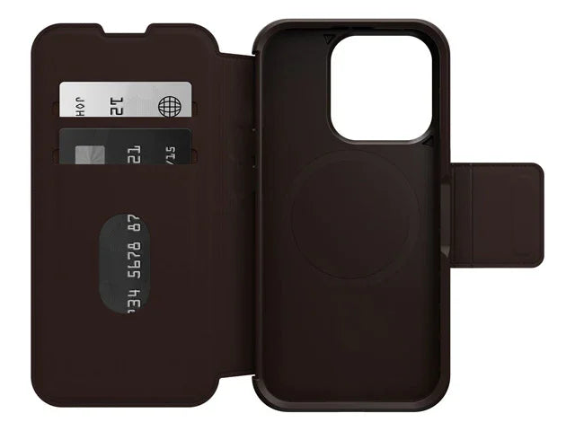 OtterBox Strada Magsafe iPhone 15 Pro Max Case Espresso Brown 77-93567 - LX2001 - Homewares, Outdoor, Phone Accessories, Cases, Speakers, Headphones + More -