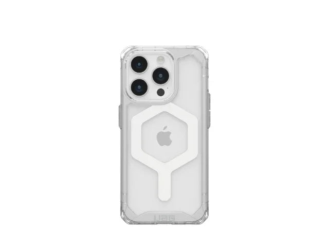 Urban Armor Gear iPhone 15 Pro Max (6.7") Plyo MagSafe Phone Case - Ice/White - LX2001 - Homewares, Outdoor, Phone Accessories, Cases, Speakers, Headphones + More -