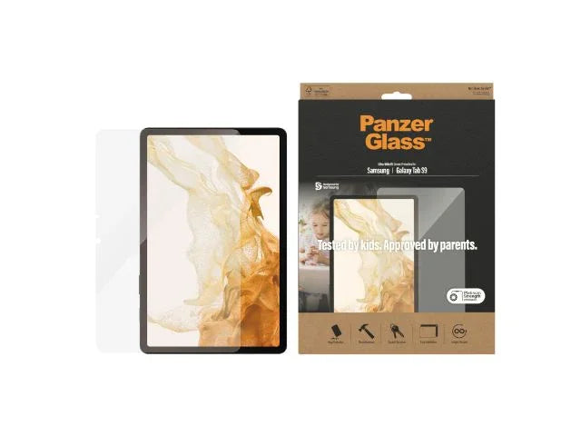 PanzerGlass Samsung Galaxy Tab S9 UltraWide Fit Screen Protector - LX2001 - Homewares, Outdoor, Phone Accessories, Cases, Speakers, Headphones + More -