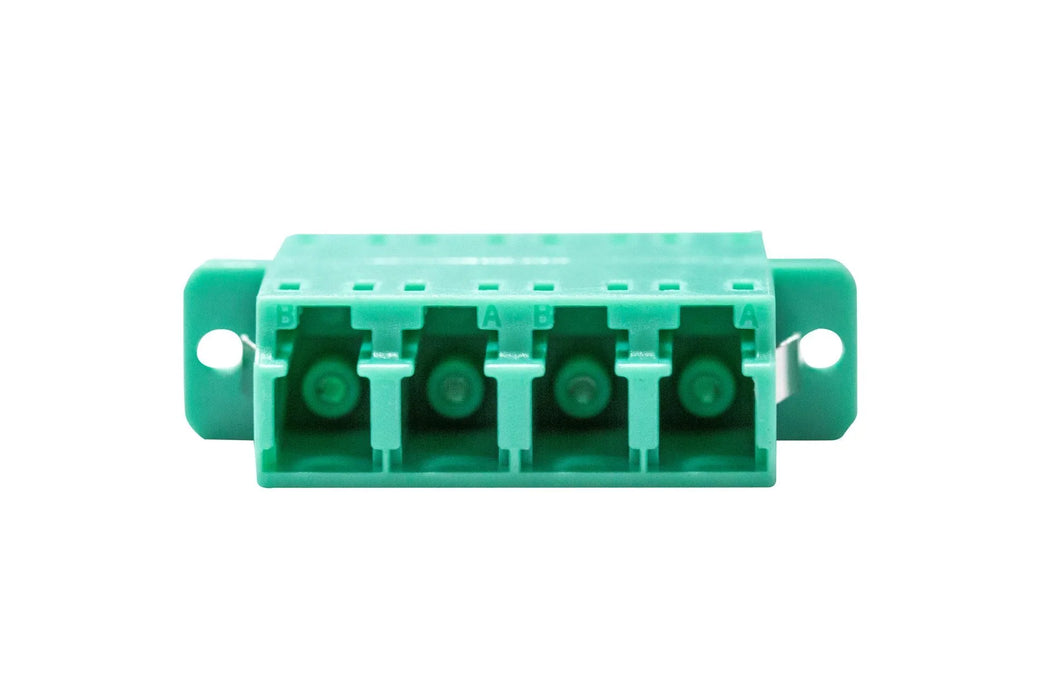 DYNAMIX Fibre LC/LC Quad Multi- mode Joiner, PhBr sleeve OM3, AQUA colour - LX2001 - Homewares, Outdoor, Phone Accessories, Cases, Speakers, Headphones + More -