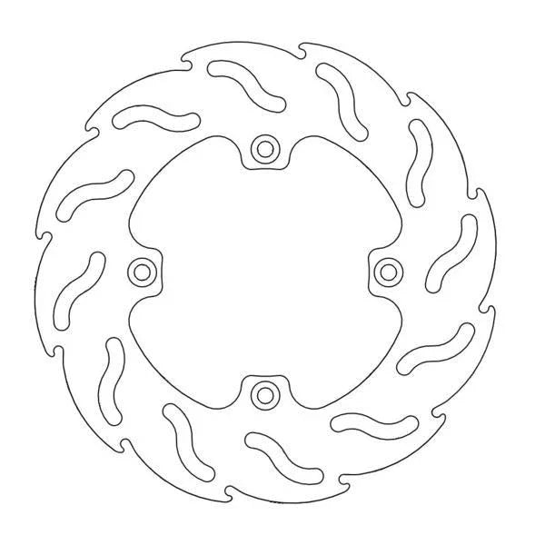 BRAKE DISC REAR MOTO MASTER FLAME YAMAHA YZ65 18-21 YZ80 93-01 YZ85 02-21 - LX2001 - Homewares, Outdoor, Phone Accessories, Cases, Speakers, Headphones + More -