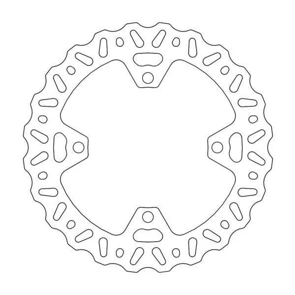 BRAKE DISC MOTO MASTER NITRO REAR KAWASAKI SUZUKI - LX2001 - Homewares, Outdoor, Phone Accessories, Cases, Speakers, Headphones + More -