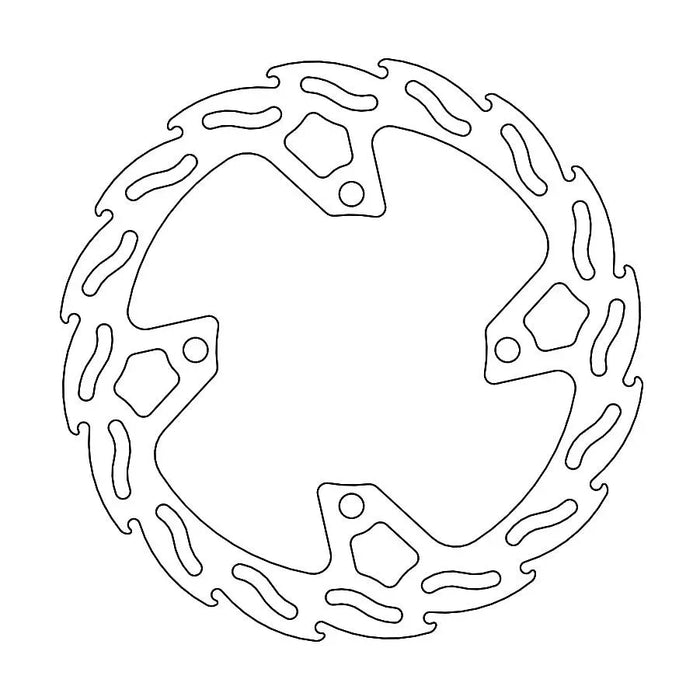 BRAKE ROTOR MOTO MASTER FLAME REAR KAWASAKI KX450F 19-21 - LX2001 - Homewares, Outdoor, Phone Accessories, Cases, Speakers, Headphones + More -