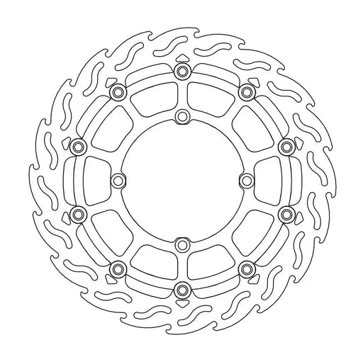 BRAKE DISC FRONT MOTO MASTER FLAME OVERSIZED 320MM SUZUKI RMZ250 07-21 RMZ450 05-21 RMX450 10-17 - LX2001 - Homewares, Outdoor, Phone Accessories, Cases, Speakers, Headphones + More -