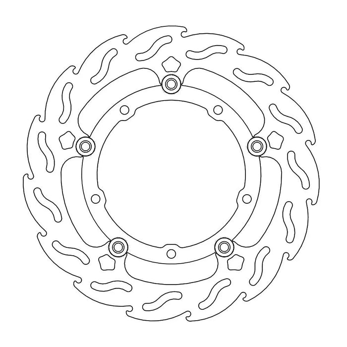 FLOATING DISC FRONT LEFT MOTO MASTER FLAME YAMAHA MT07 14-21 MT07 Moto Cage 15-17 MT07 SP 18-20 - LX2001 - Homewares, Outdoor, Phone Accessories, Cases, Speakers, Headphones + More -