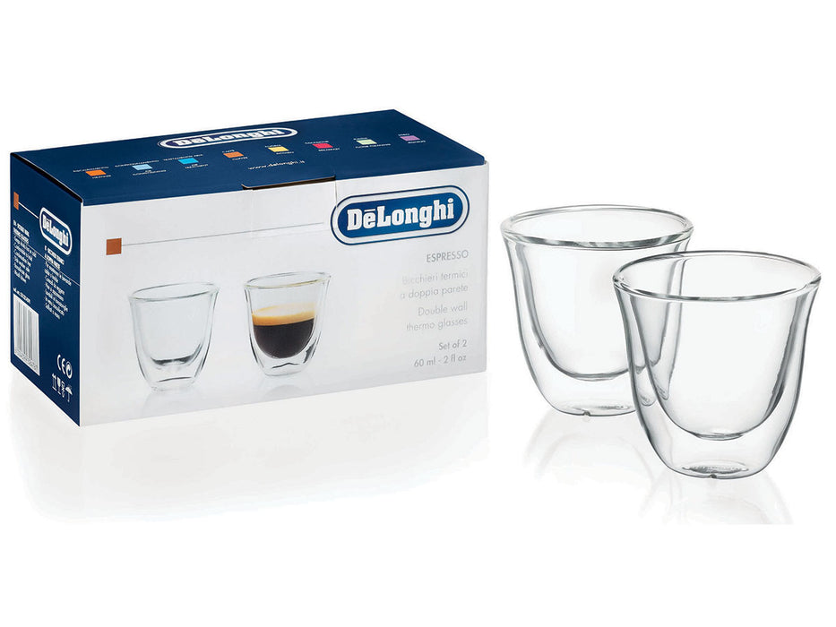 DeLonghi Espresso 2 Pack Glasses