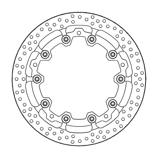 Halo Floating Disc Front Moto Master Left Ktm Rc 125 200 390 22-On - LX2001 - Homewares, Outdoor, Phone Accessories, Cases, Speakers, Headphones + More -