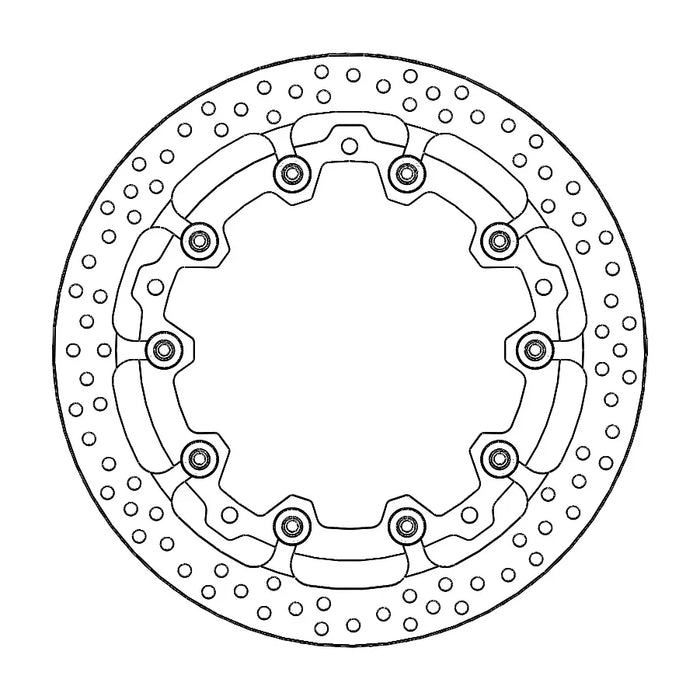 Halo Floating Disc Front Moto Master Left Ktm Rc 125 200 390 22-On - LX2001 - Homewares, Outdoor, Phone Accessories, Cases, Speakers, Headphones + More -