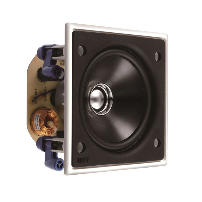 KEF CI100QS 4'' Flush Mounting Square In-Wall & Ceiling Speaker. 1x 4'' LF, 1x 0 - LX2001 - Homewares, Outdoor, Phone Accessories, Cases, Speakers, Headphones + More -